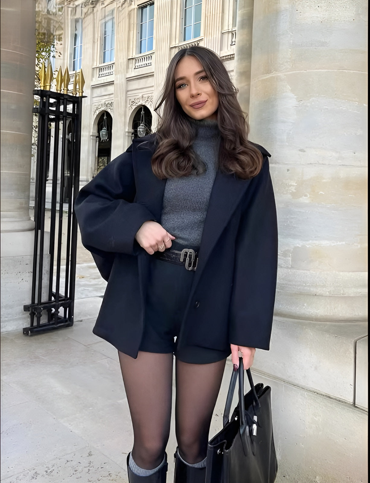 Lizzy | Oversized Wool Coat