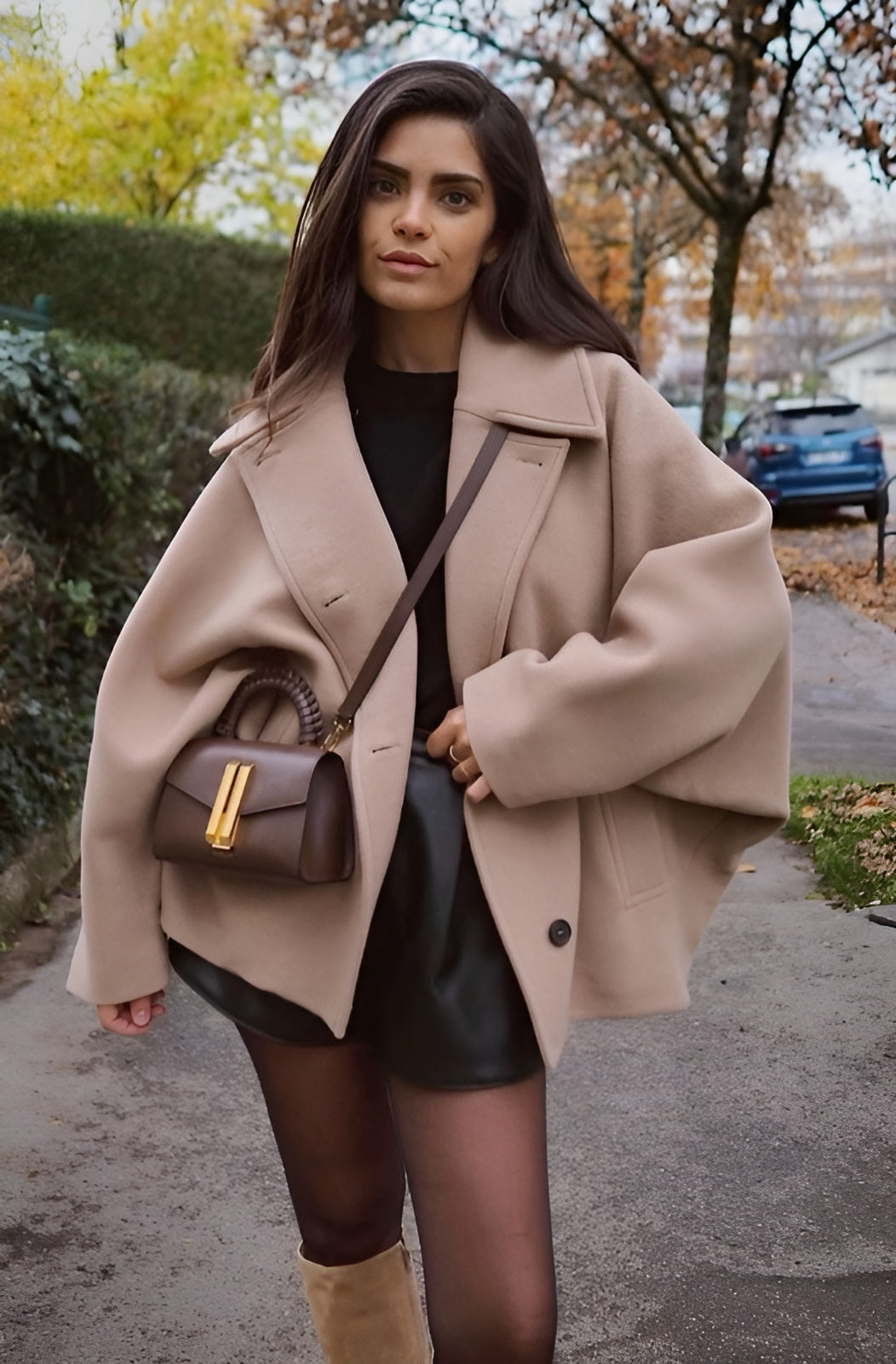 Lizzy | Oversized Wool Coat