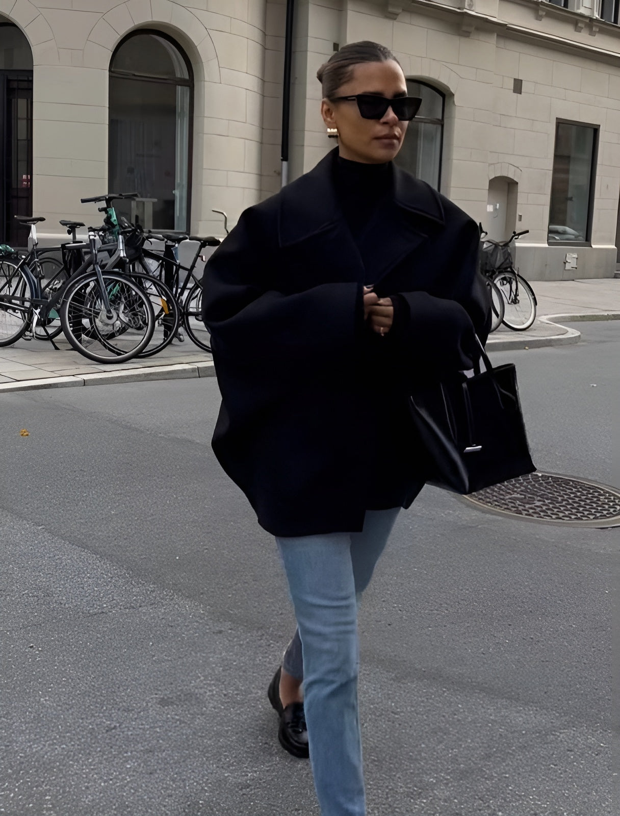 Lizzy | Oversized Wool Coat