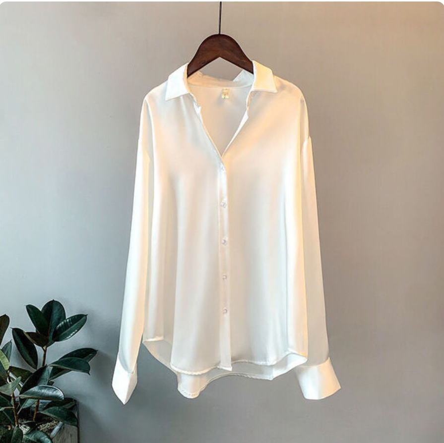 Lila | Women's satin shirt