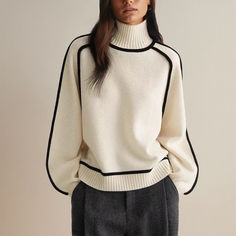 Arabelle | Cashmere couture turtleneck