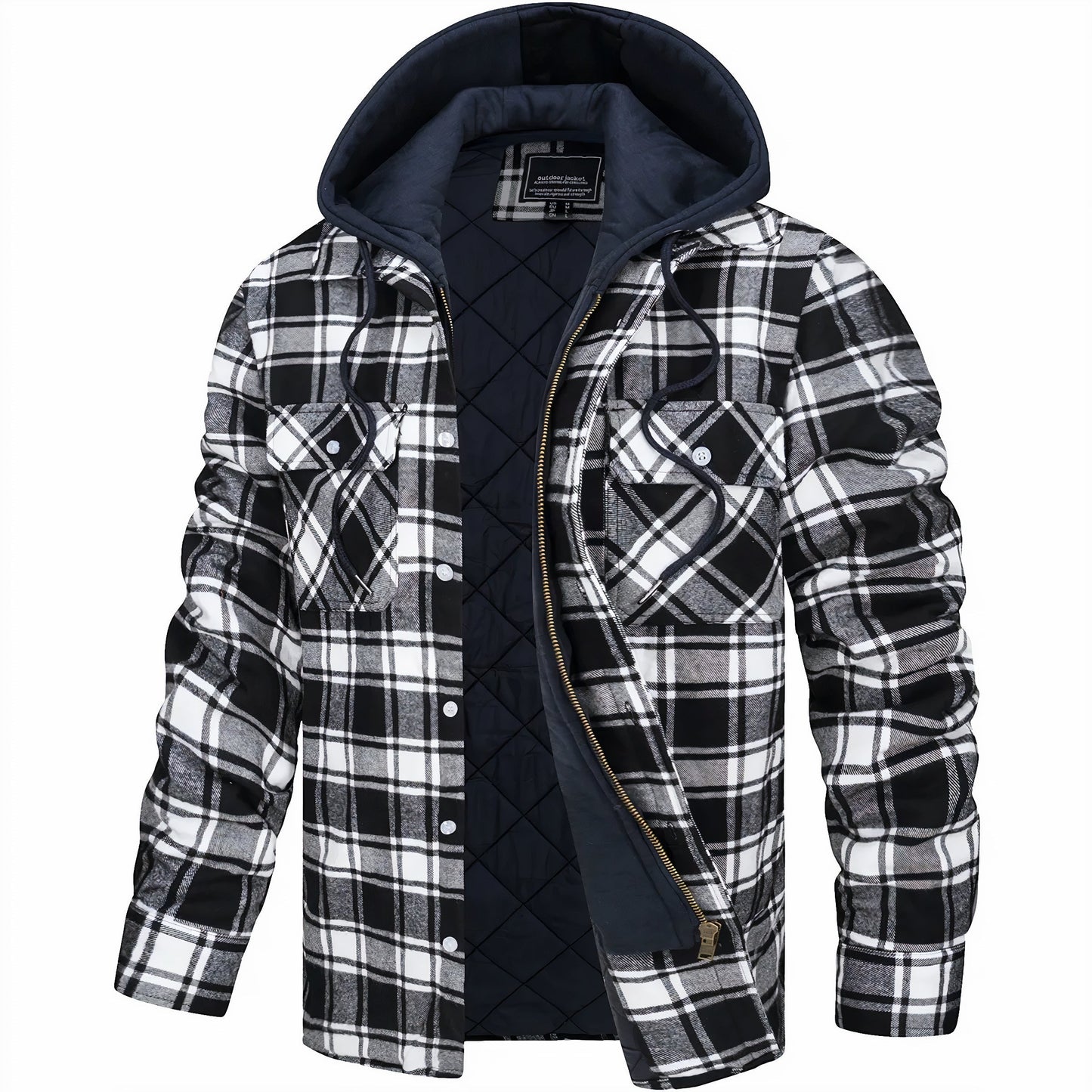 Levi | Checkered lumberjack jacket