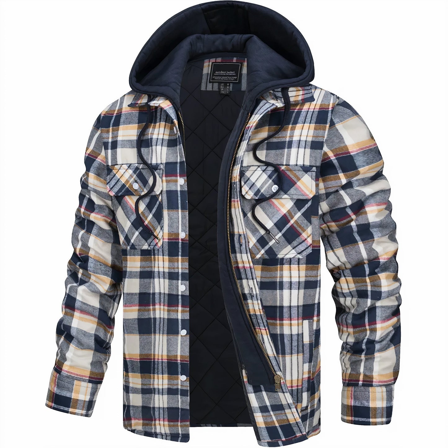 Levi | Checkered lumberjack jacket