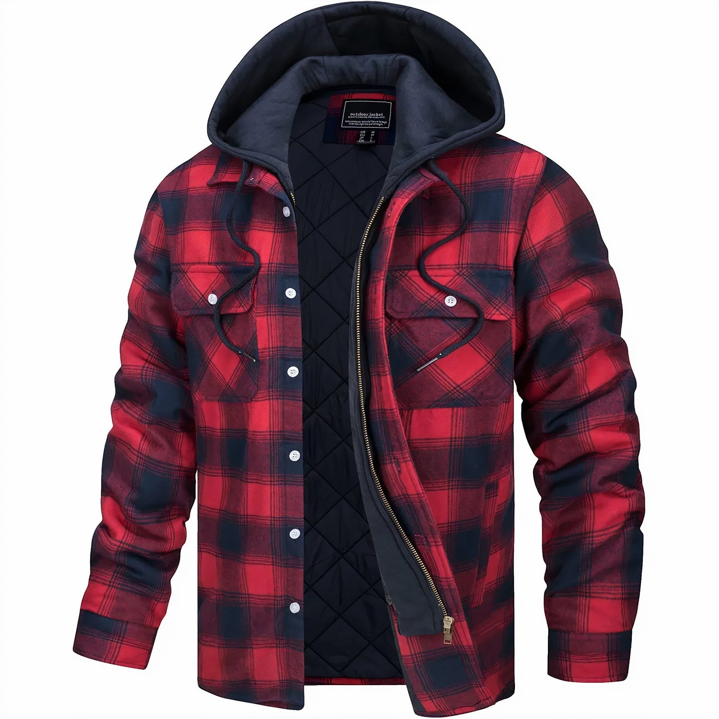 Levi | Checkered lumberjack jacket