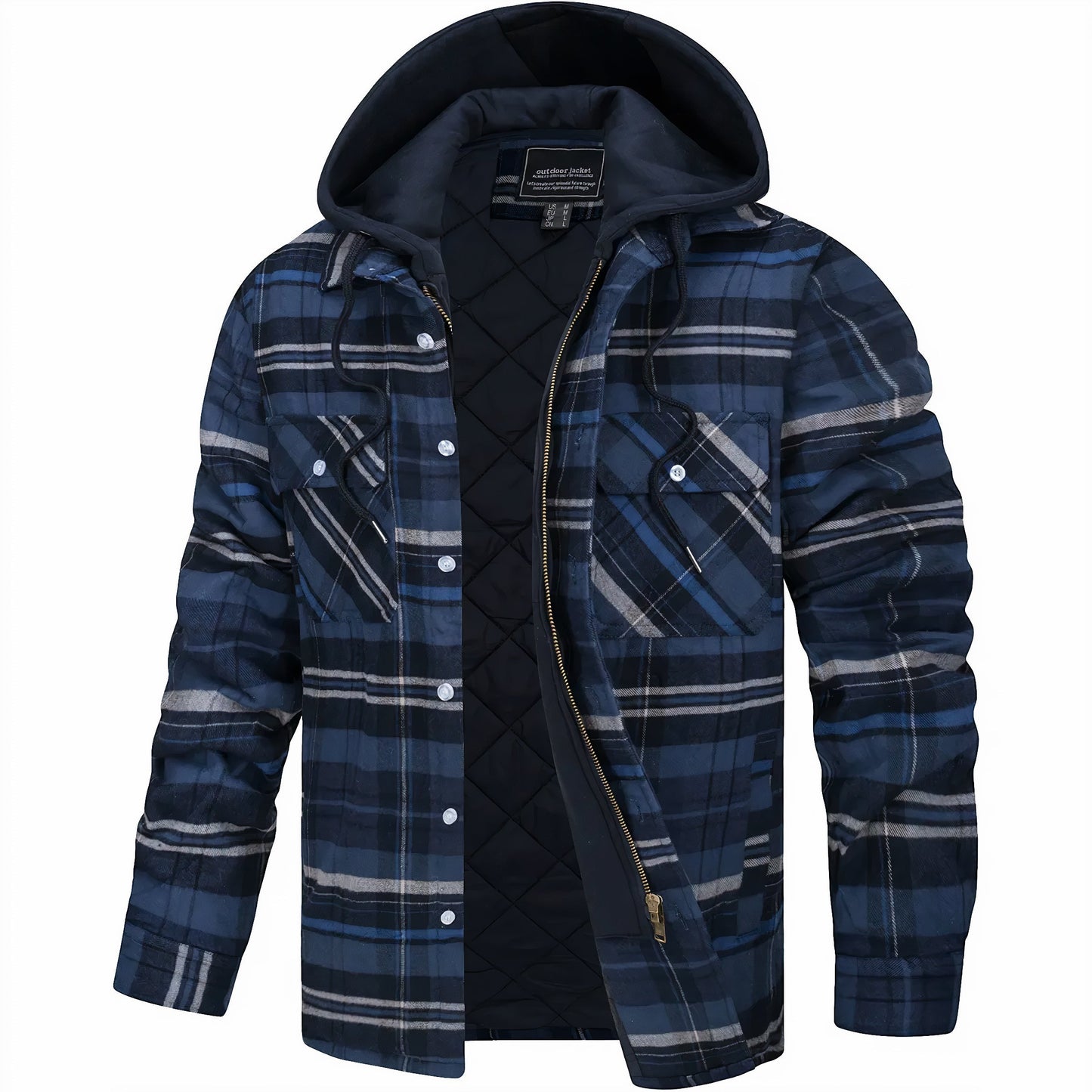 Levi | Checkered lumberjack jacket