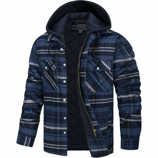 Levi | Checkered lumberjack jacket