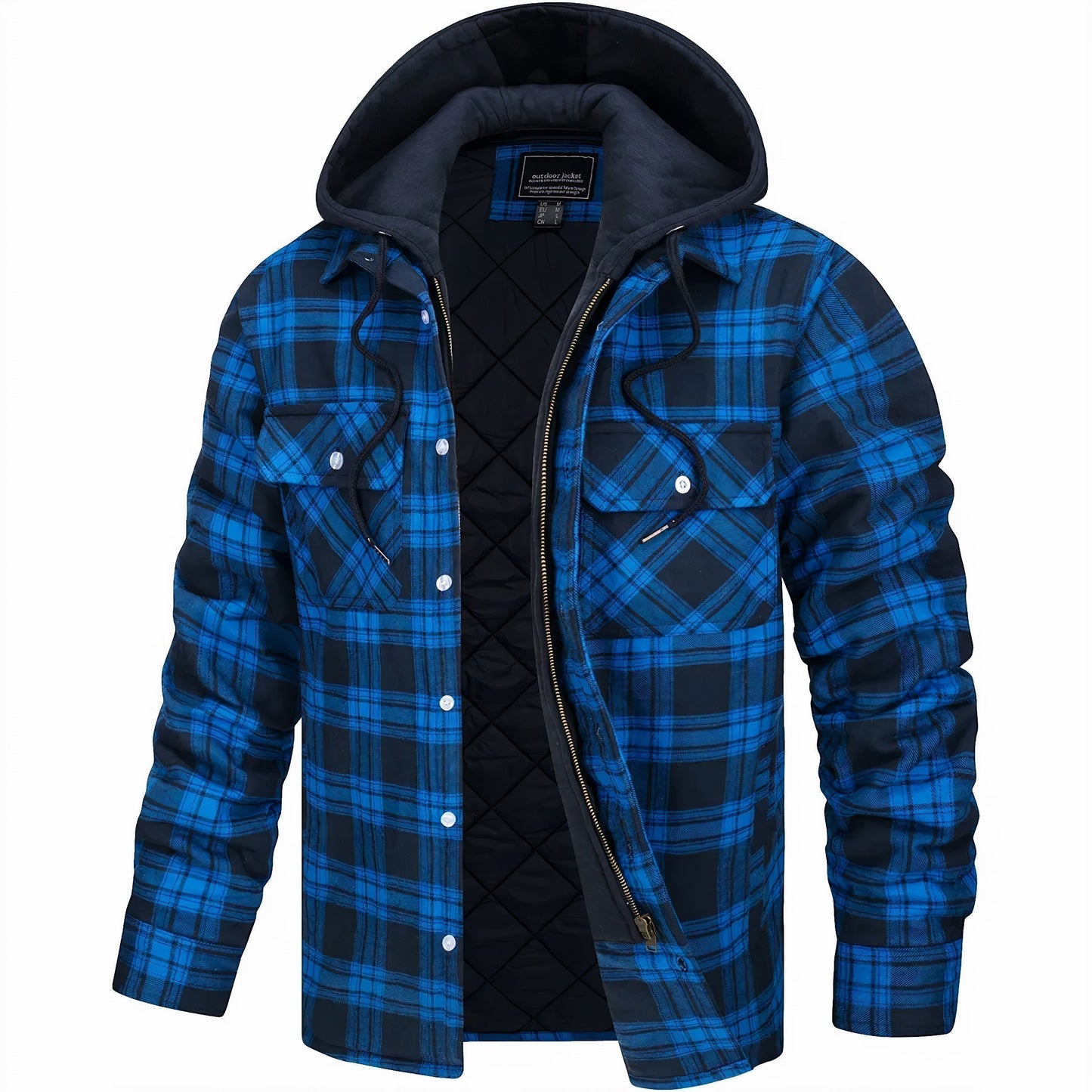 Levi | Checkered lumberjack jacket